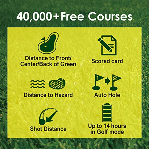GPS Golf Watch with Step Tracking Q7036