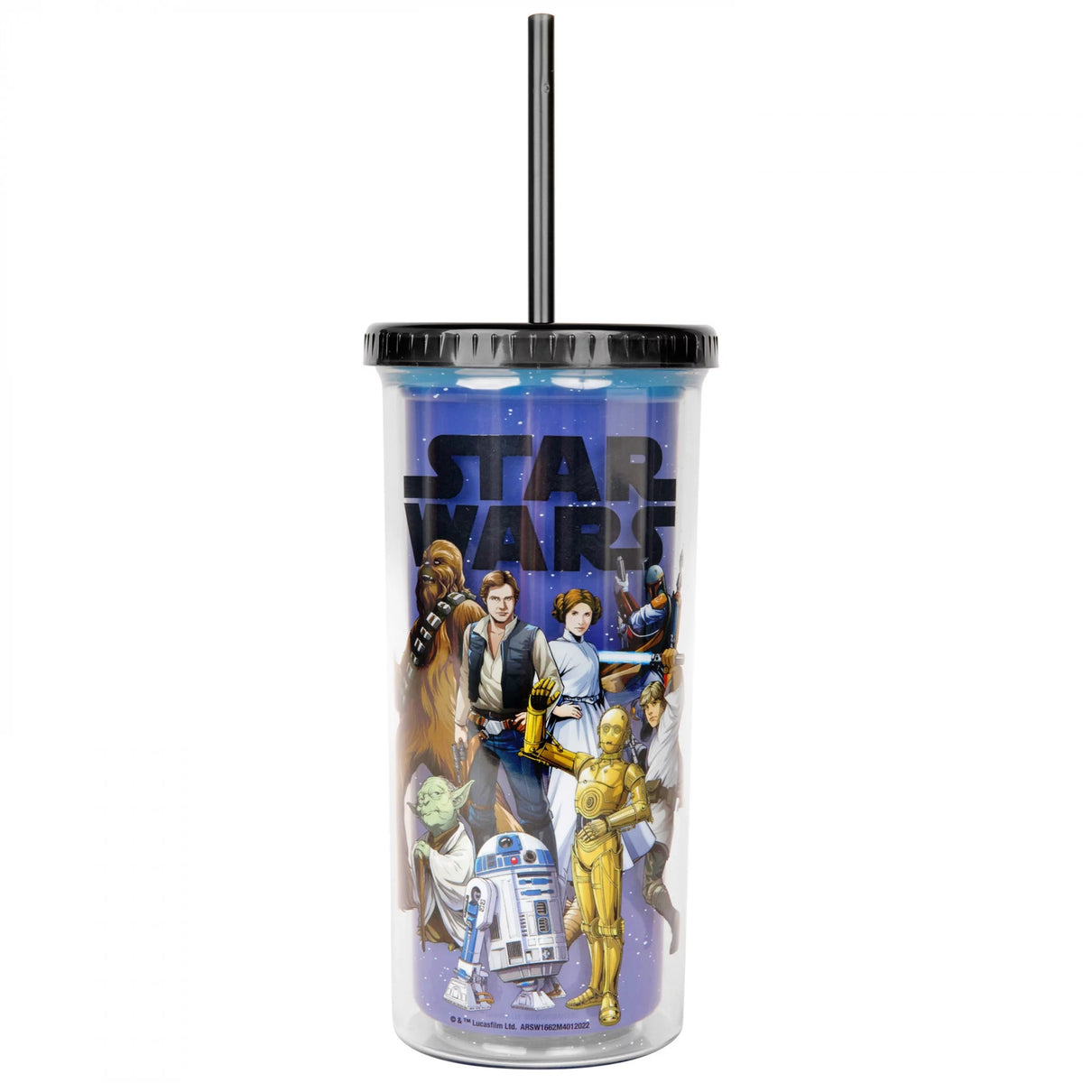 Star Wars Color Changing Tumbler with Lid & Straw E43239
