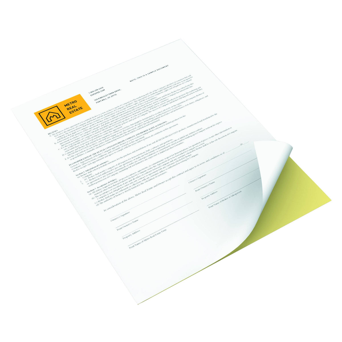 Premium Digital Carbonless Paper P13707