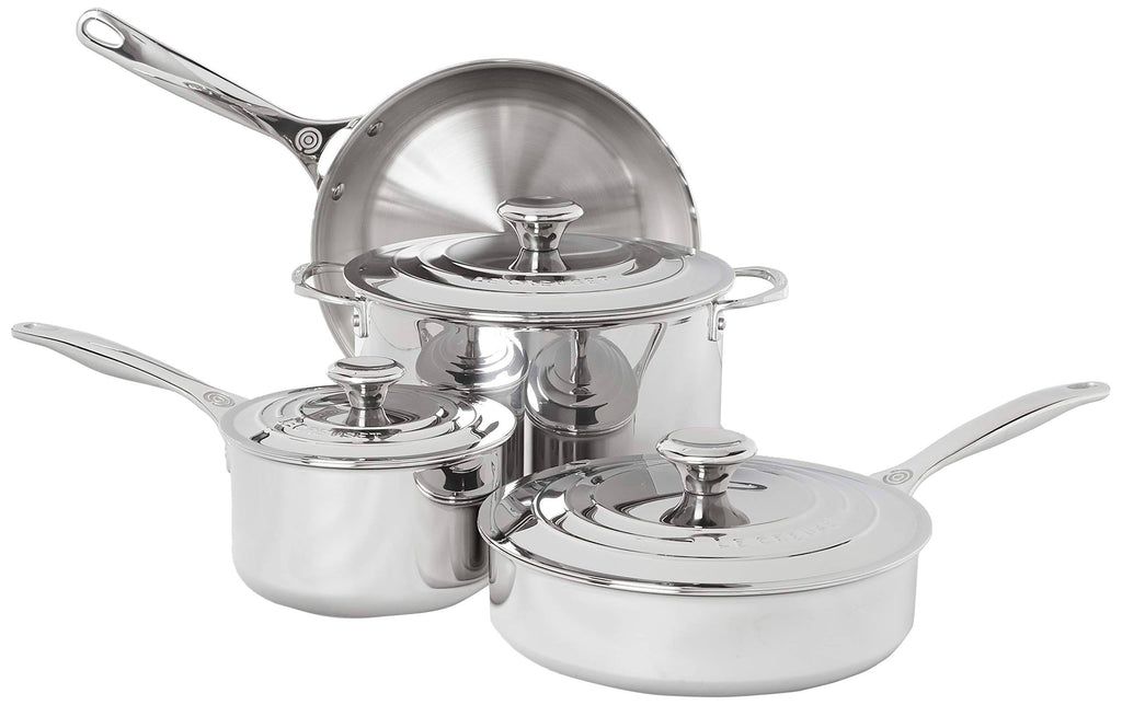 7 Piece Stainless Steel Cookware Set C4525