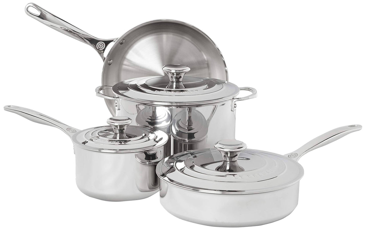 7 Piece Stainless Steel Cookware Set C4525