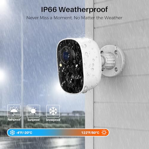 2K Color Night Vision Wireless Outdoor Security Camera H552183