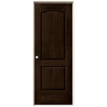 30 in. x 80 in. Espresso Stain Right-Hand Molded Composite MDF Single Prehung Interior Door I839