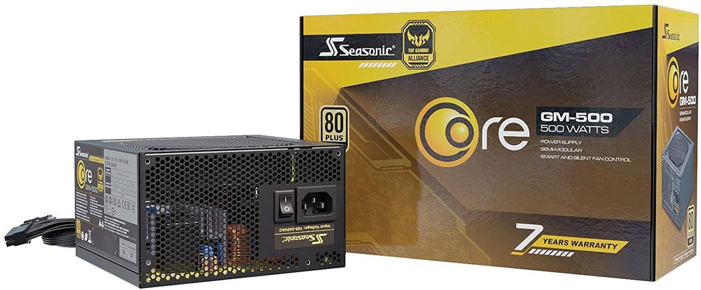 500 Watt 80plus Gold Partial Modular PC Power Supply Q3971