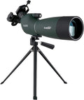 25-75x70 Angled Waterproof Spotting Scope with Tripod, Phone Adapter G708839