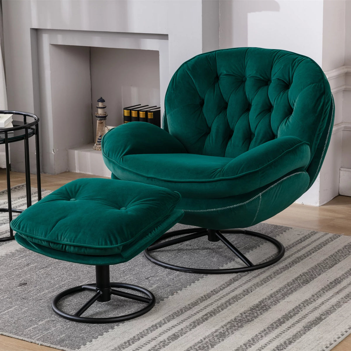 Beige Accent Chair T89678