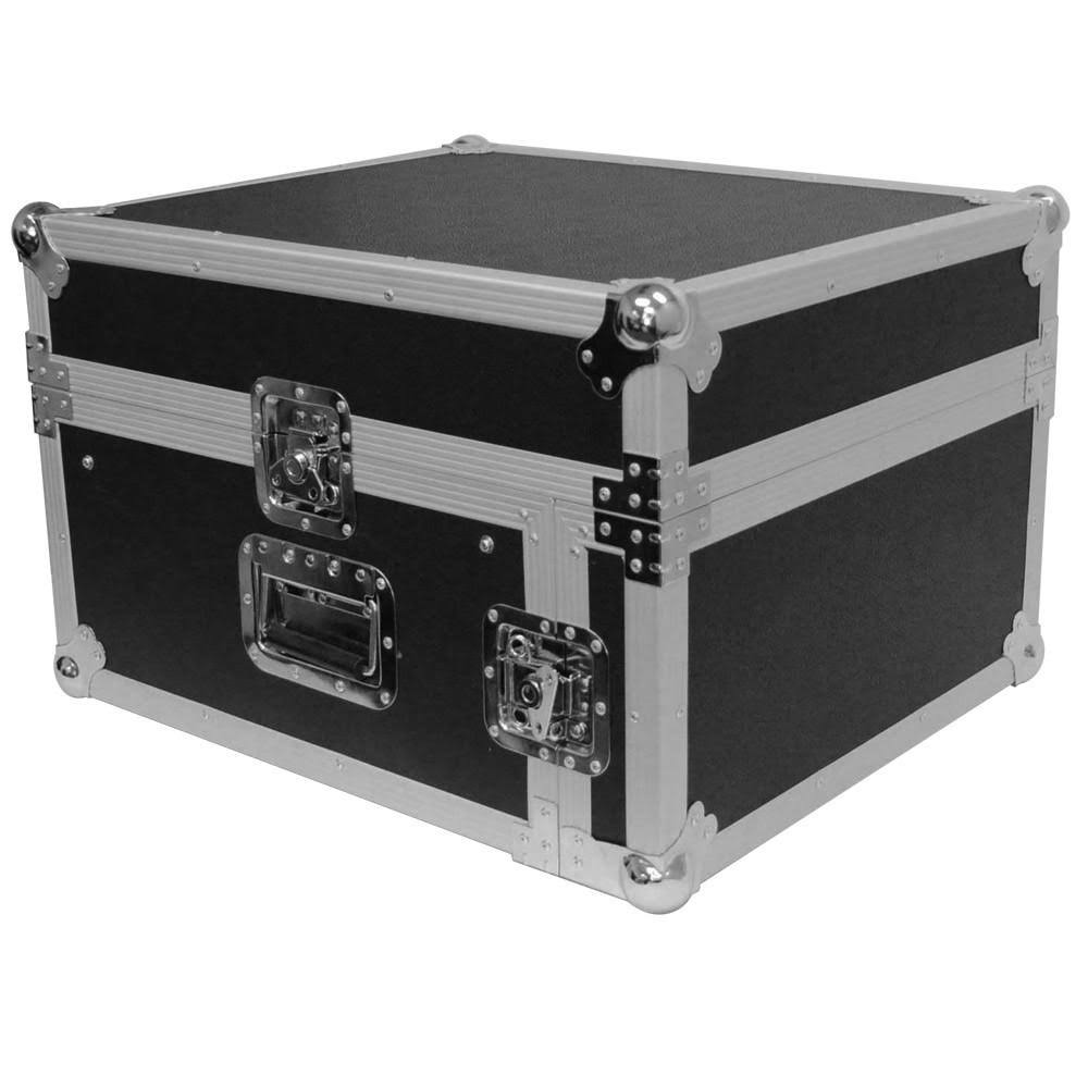 4 Space Rack Case with Slant Mixer Top M25499