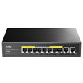 8 Port Gigabit PoE+ Switch, 120 Watts PoE Budget, Pack of 2 F974739