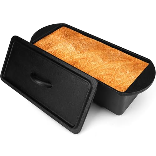 Cast Iron Nonstick Bread Pan with Lid 13x5 Inch R793