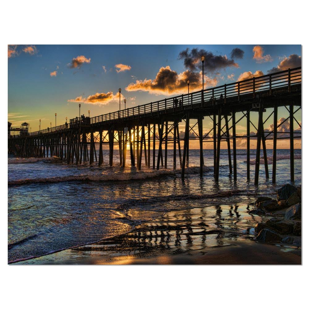 Modern Seascape Canvas Artwork W270593