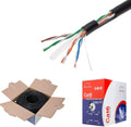 CAT6 1000ft UTP Blue Ethernet Solid Cable 23AWG L981267