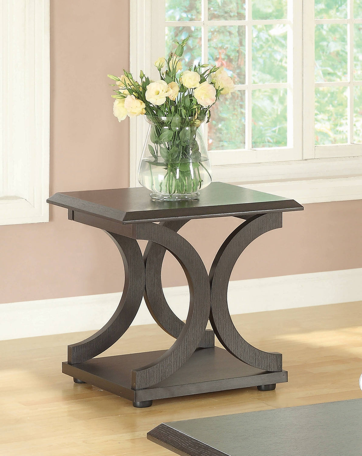 Cappuccino End Table J171