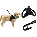 Adjustable Reflective No-Pull Padded Dog Harness with Leash Set F35156