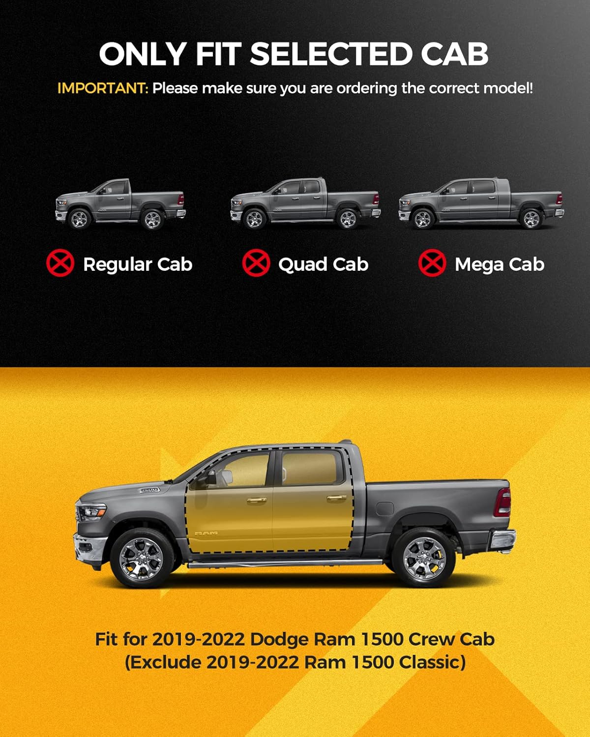 Drop Side Steps Nerf Bars Truck Boards Step Rail I332