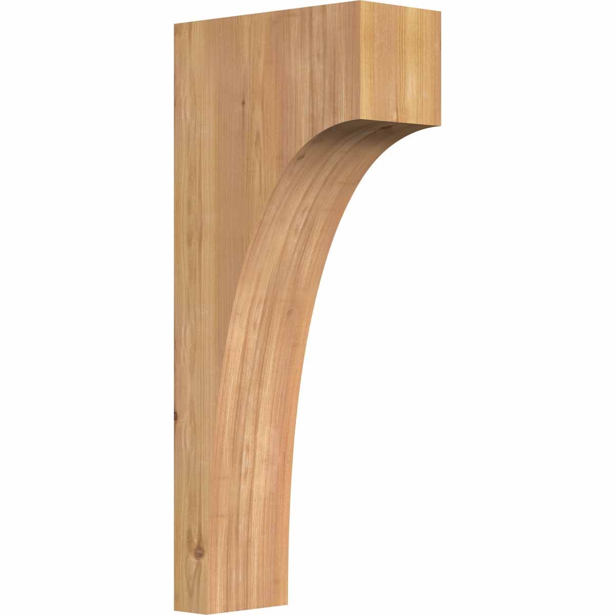 5 1/2x22W x 12x22D x 28x22H Western Red Cedar Corbel A631
