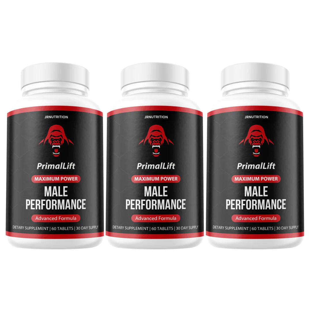 Male Performance & Vitality Supplement 3 Bottles T15869