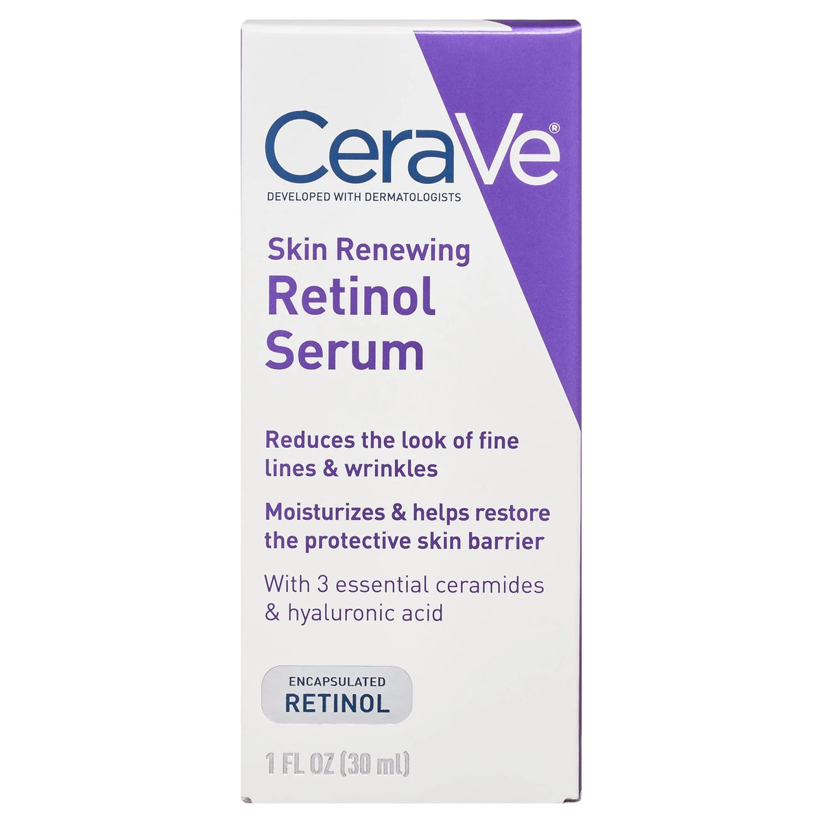 Retinol Face Serum with Niacinamide & Hyaluronic Acid, 1 fl oz C20792