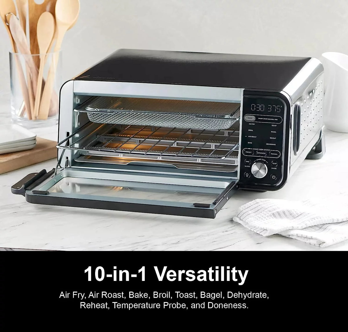Digital Air Fry 10-in-1 Smart Oven Stainless Steel Z6936