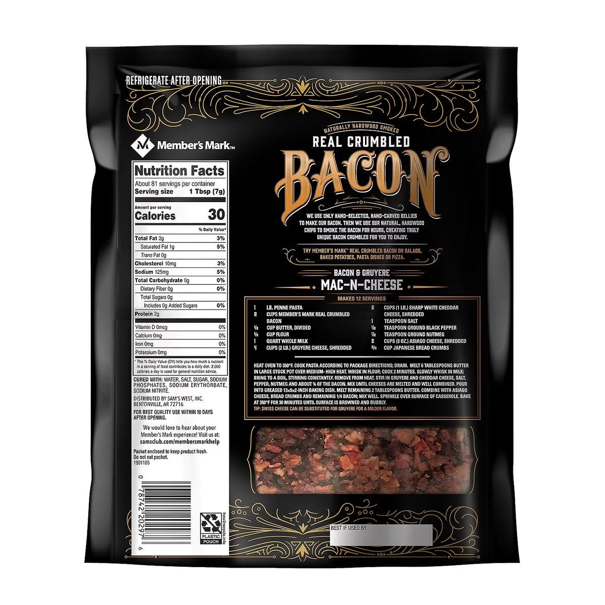 20 Oz Crumbled Bacon U330