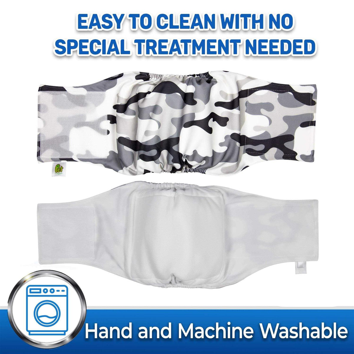 Washable Male Dog Wraps V1355