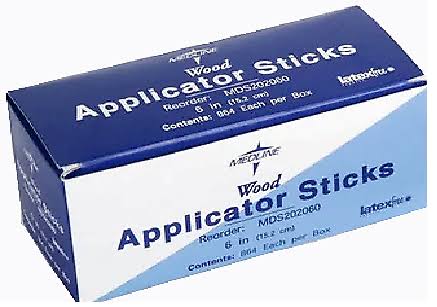 Wooden Applicator Sticks 6.00 in S615