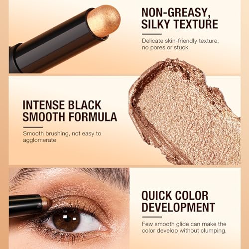 8 Colors Waterproof Eyeshadow Stick Set N2861
