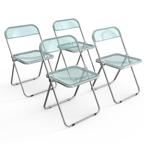 Clear Acrylic Folding Chairs 2 Pack T713