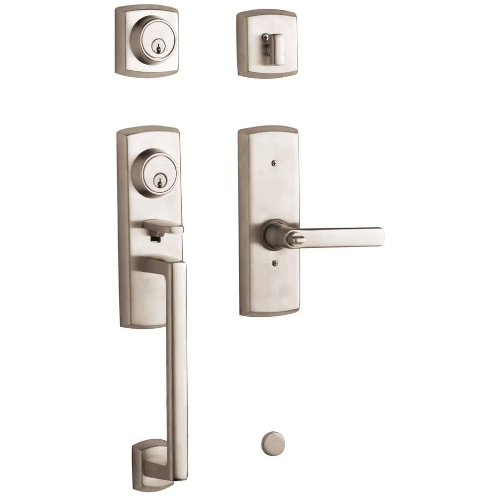 Satin Nickel Right Handed Single Cylinder Sectional C1800