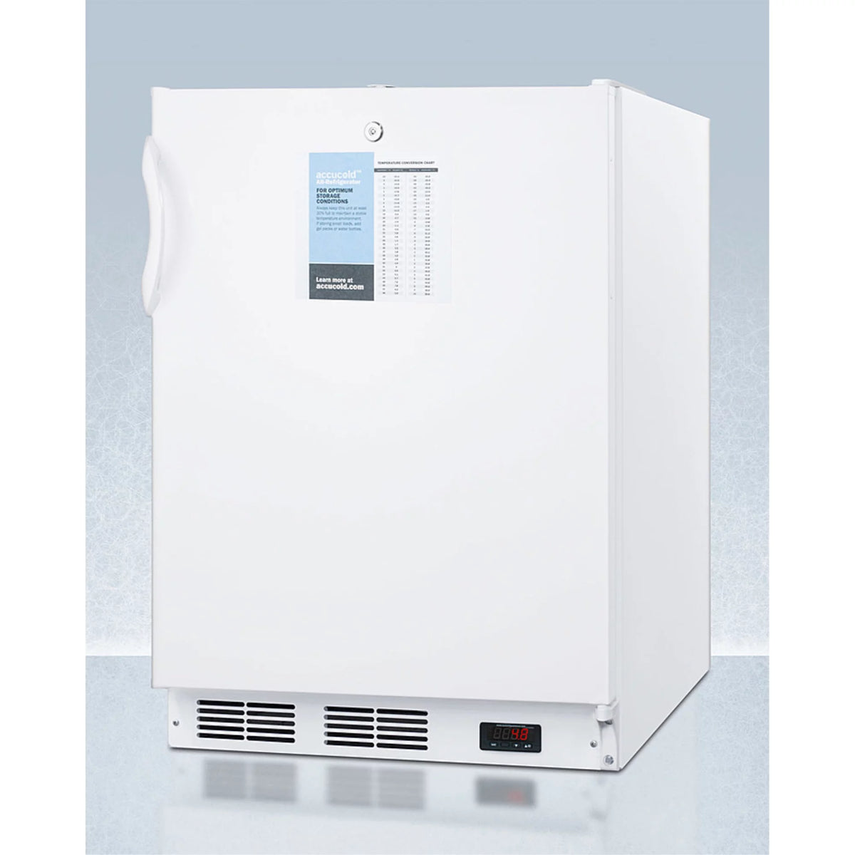 24" Auto Defrost Commercial All-Refrigerator with Lock O58517