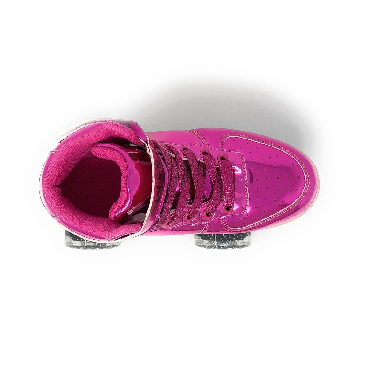 Pink Light-Up Quad Roller Skate X6640