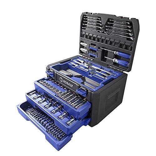 227-Piece Standard (SAE) and Metric Mechanic's Tool Set with Hard Case K9532