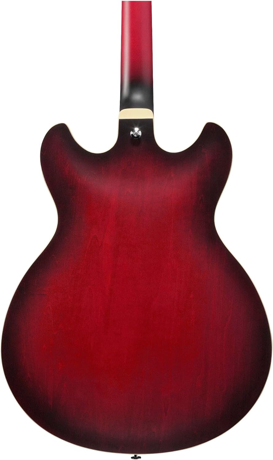 Sunburst Red Semi-Hollow Electric Guitar K4794