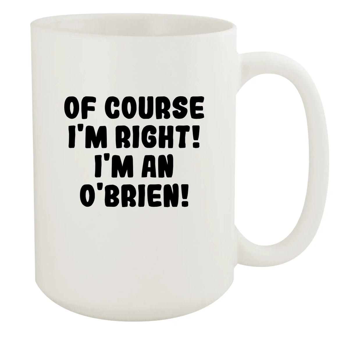 White Ceramic 15oz Mug Y905