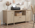 Natural Maple Engineered Wood Credenza V78712