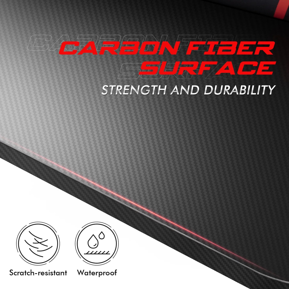 55 inch T-Shaped Legs Gaming Desk with Mouse Pad P39111