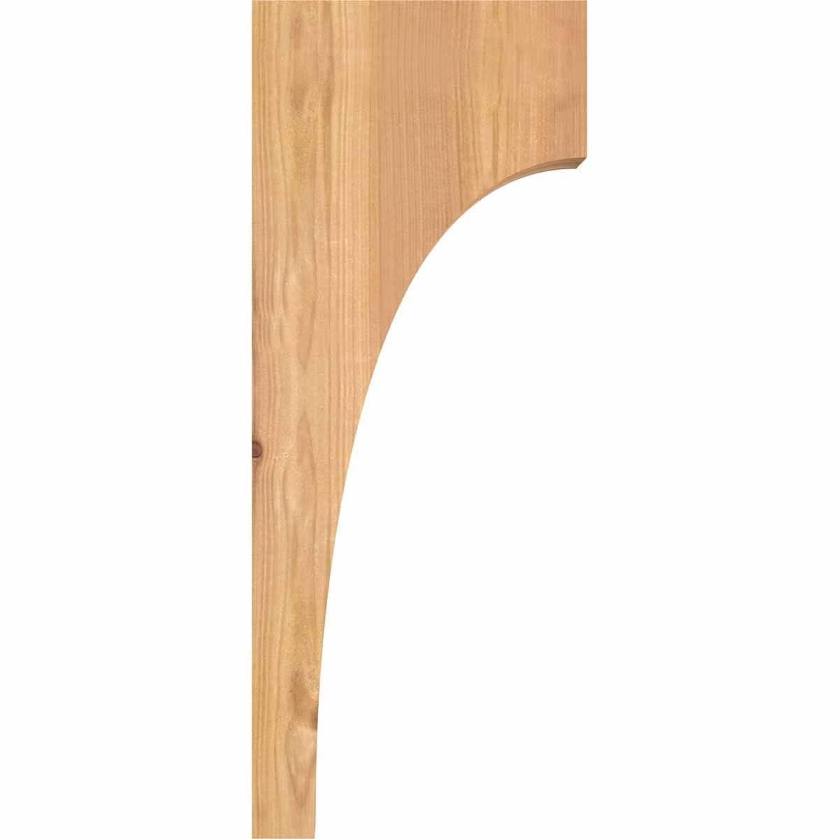 5 1/2x22W x 12x22D x 28x22H Western Red Cedar Corbel A631