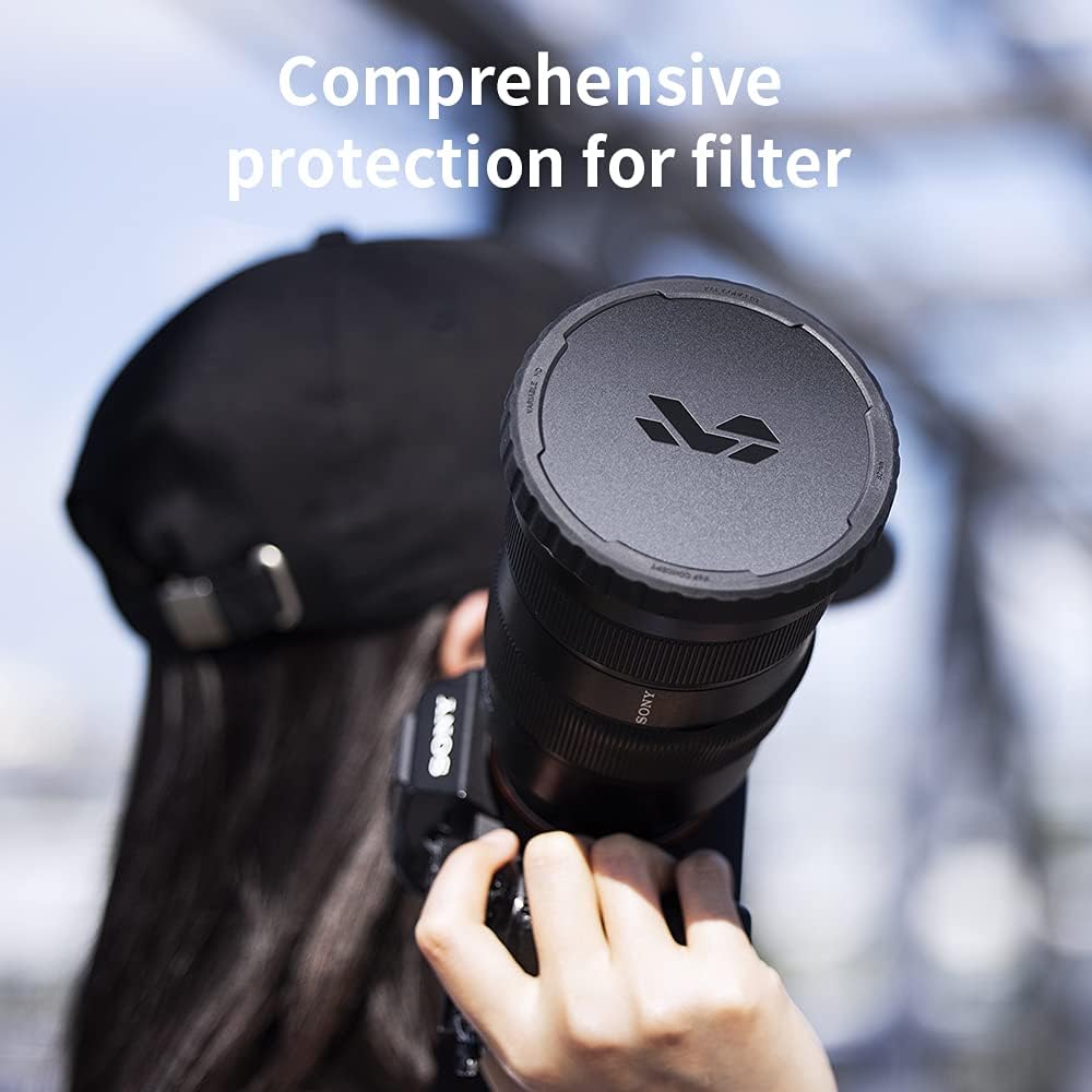 77mm Variable ND Lens Filter Kit (2 Pcs) ND2-ND32 with TPU Filter Cap B689367