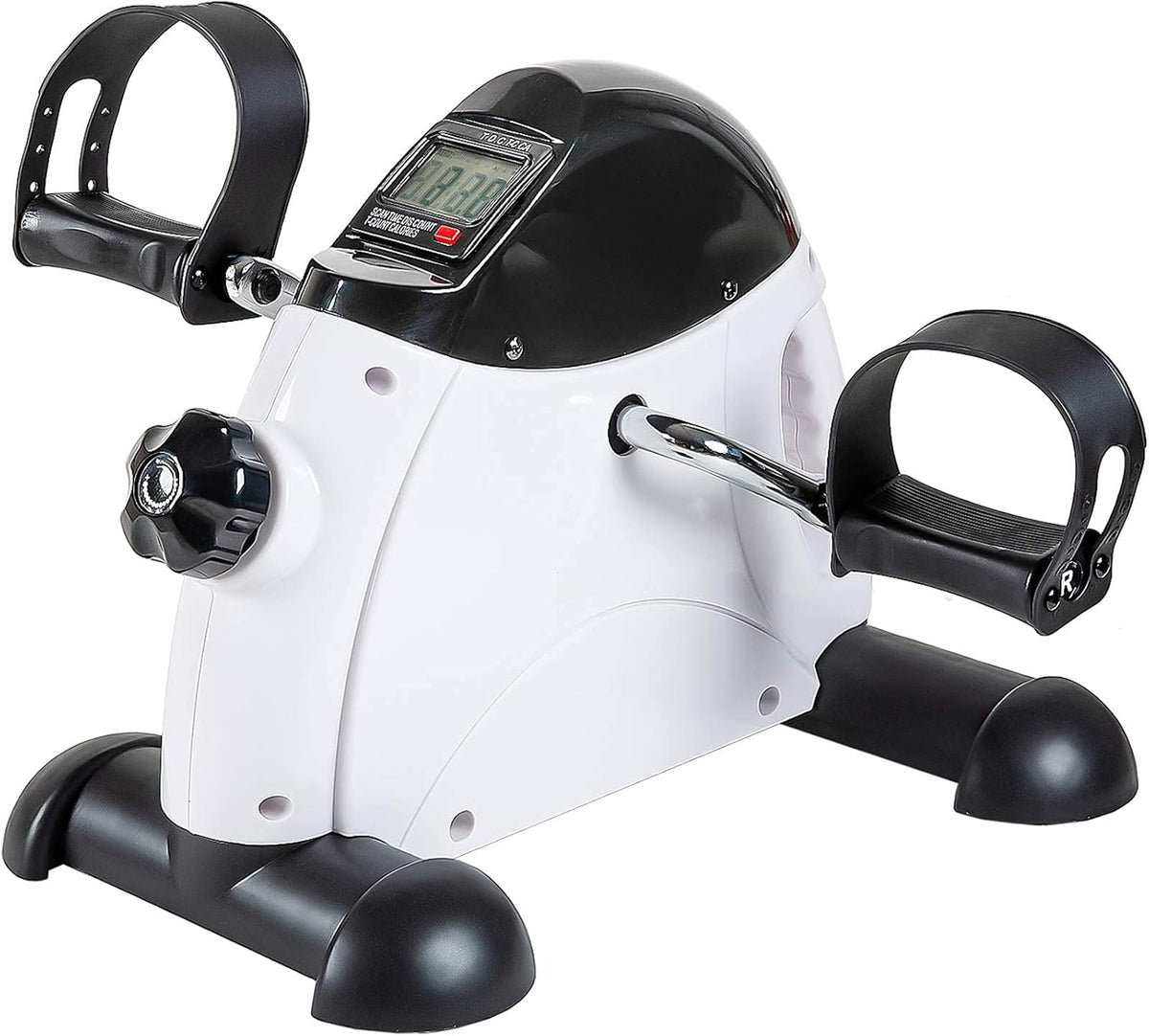 Under Desk Pedal Exerciser with Electronic Display, Arm/Leg Exercise, Pack of 2 R923