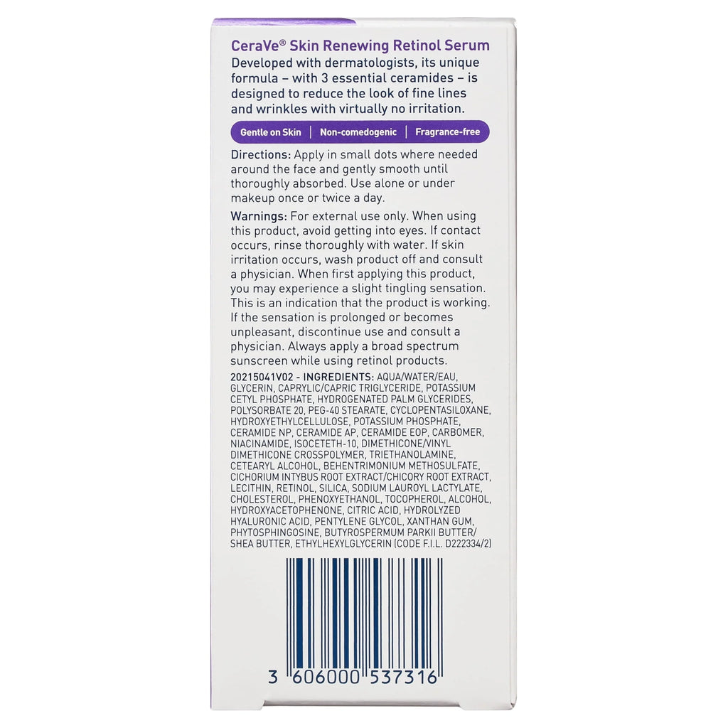 Retinol Face Serum with Niacinamide & Hyaluronic Acid, 1 fl oz C20792