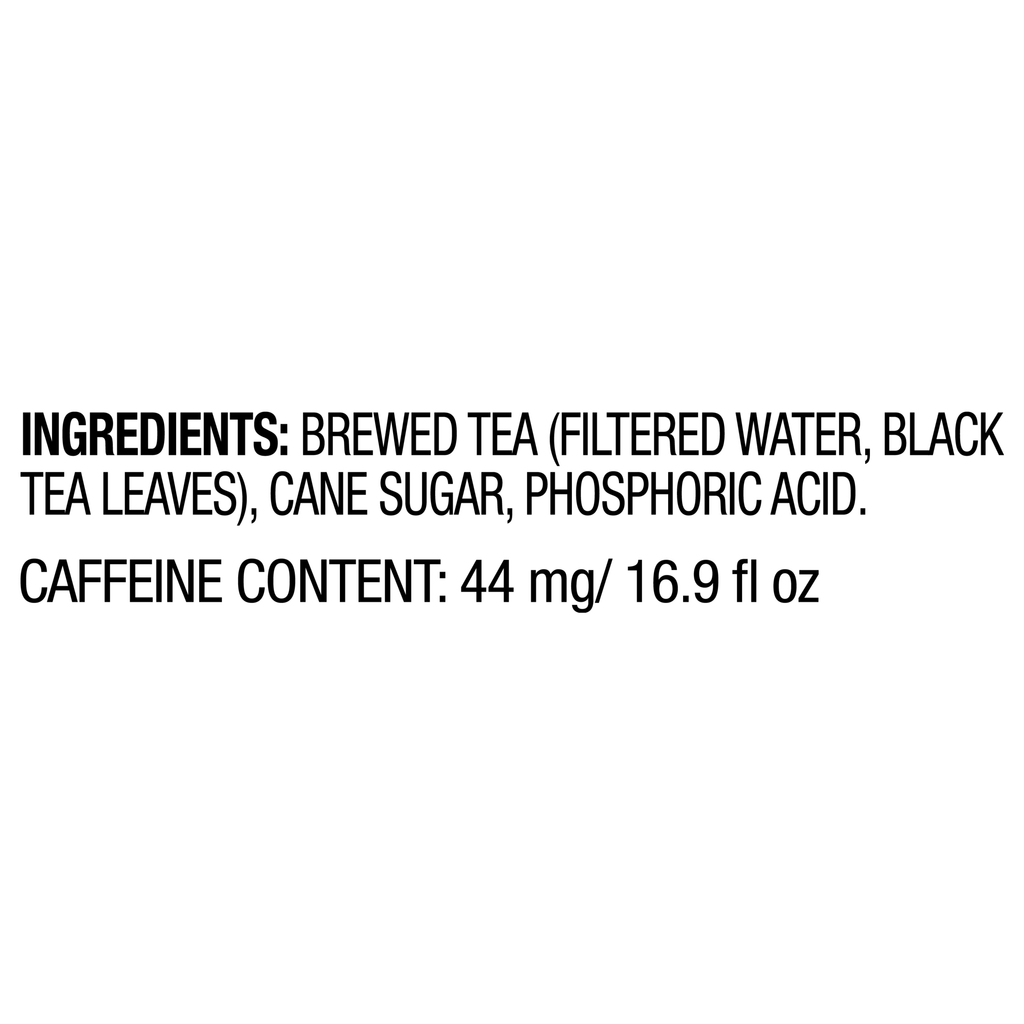 Sweetened Black Tea Bottles, 16.9 fl oz, 12 Pack R44120