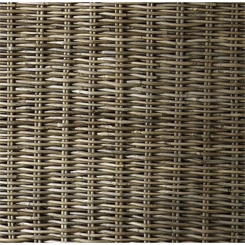 Wicker End Table Trunk K15942