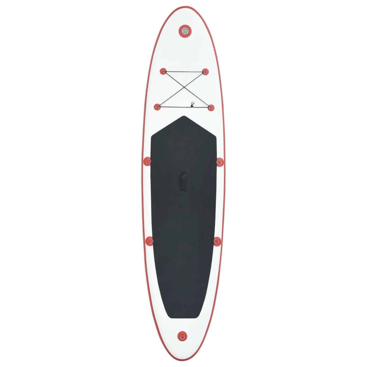 Inflatable Paddle Board Surfboard Red and White S570761