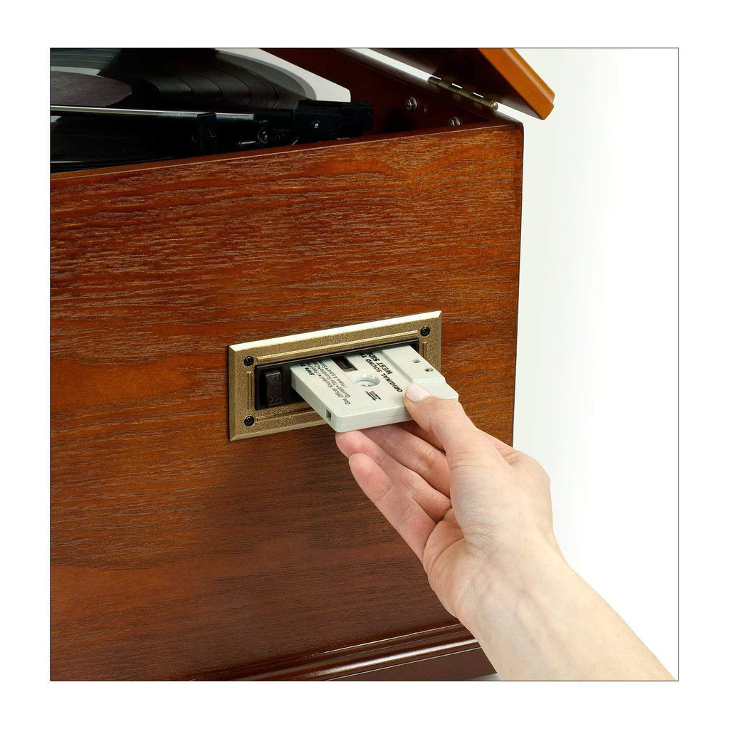 Wooden Turntable with Bluetooth Y4205