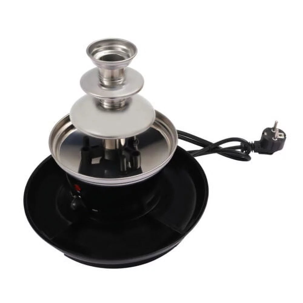 3 Tiers Stainless Steel Chocolate Fondue Fountain D39794