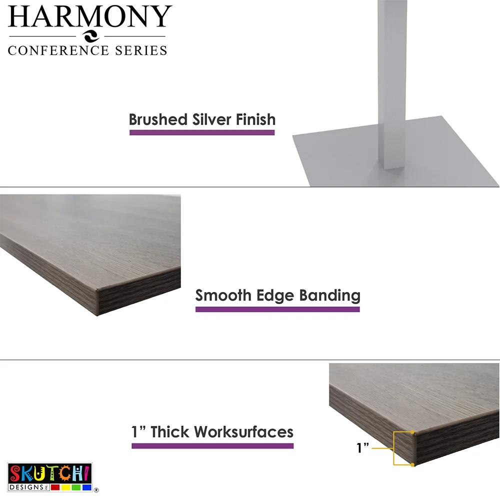 6 Person Arc Boat Conference Table 6 Ft D823442