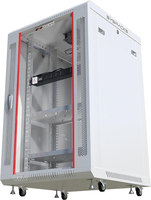 18U Wall Mount Server Rack Cabinet Enclosure 24 Inch Depth G4018