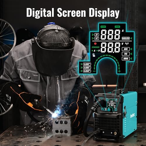 3 in 1 MIG Welder 110V/220V Dual Voltage Gas/Gasless Flux Core B338