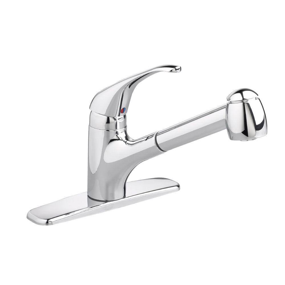Stainless Steel Pull-Out Kitchen Faucet L581071