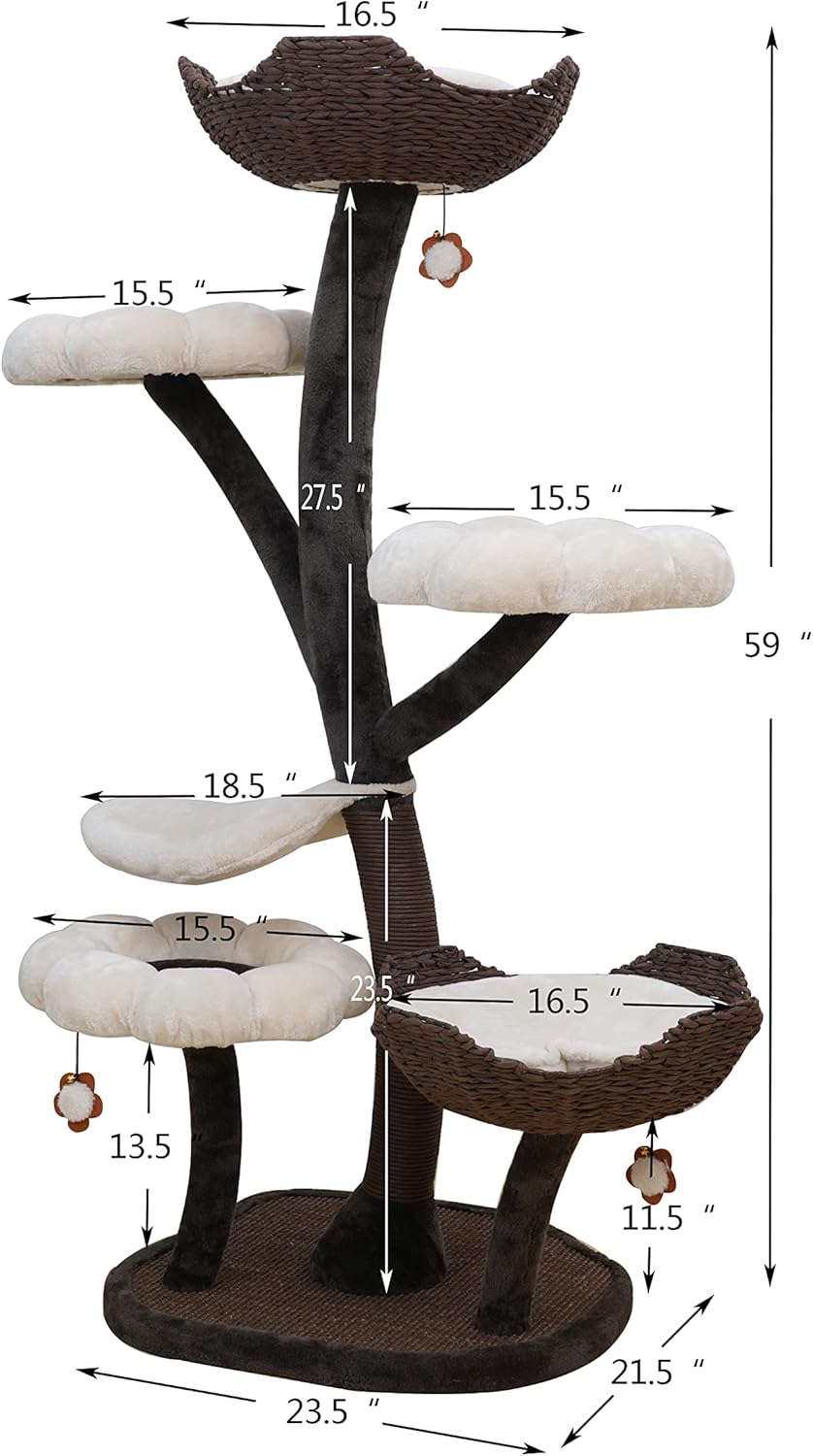 Cat Tree with Cat Scratching Post N223352