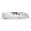 White 30x22 220 CFM Convertible Under Cabinet Range Hood O899